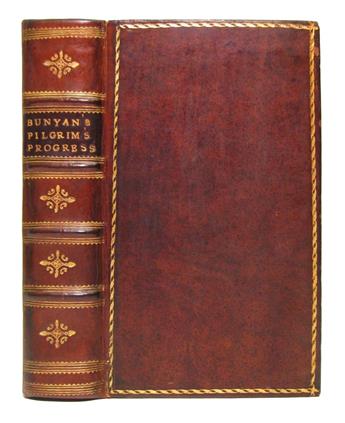 BUNYAN, JOHN. The Pilgrims Progress.  1758-58-57.  Lacks the final ad leaf.